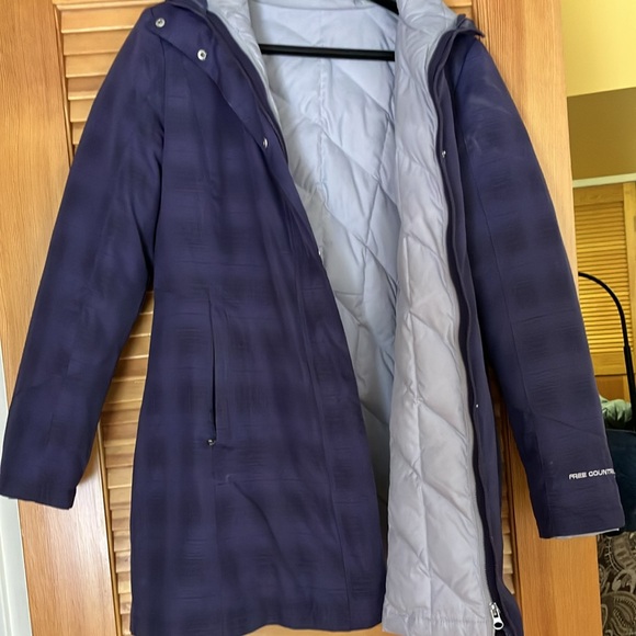 Free Country 3 in 1 Down Long Medium Coat - Picture 5 of 16